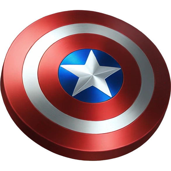 Captain America shield  emoji