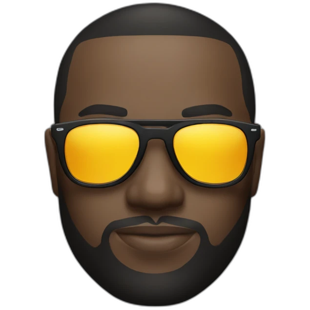 maitre gims sunglasses emoji