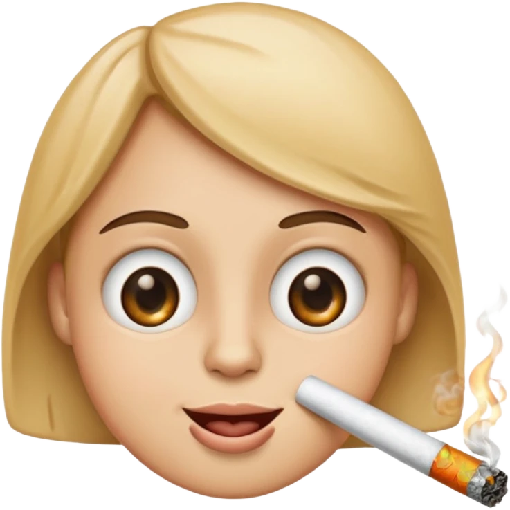 Emoji Smoking high emoji