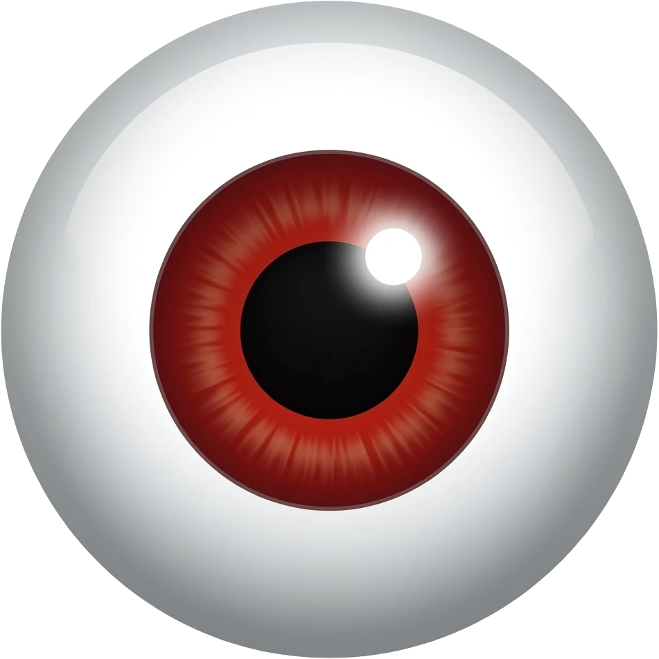red eye emoji
