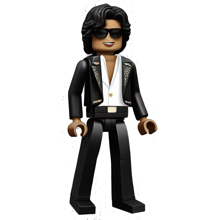 MICHAEL JACKSON full body lego emoji