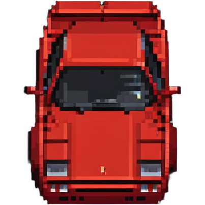 red Ferrari Testarossa emoji