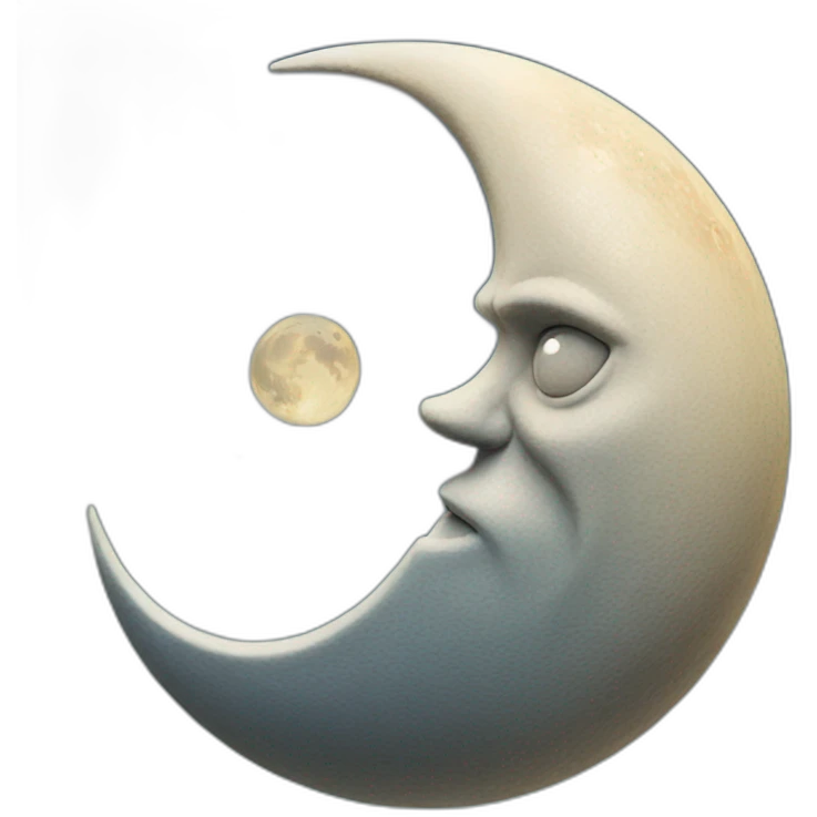 Triton moon emoji