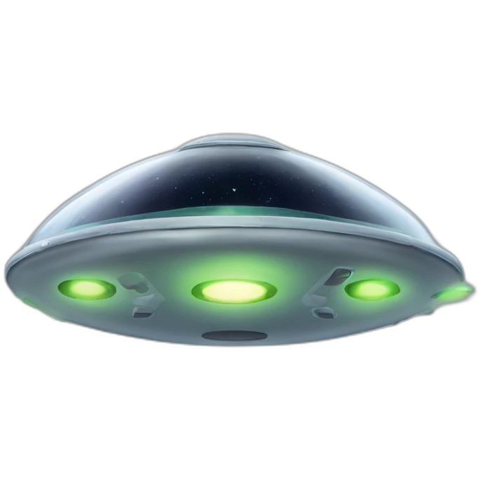 alien in an ufo emoji