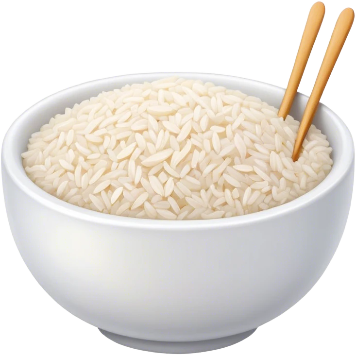 a bowl of rice emoji
