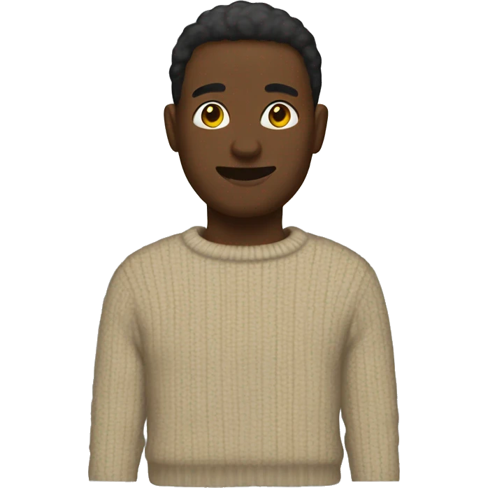 neutral sweater emoji