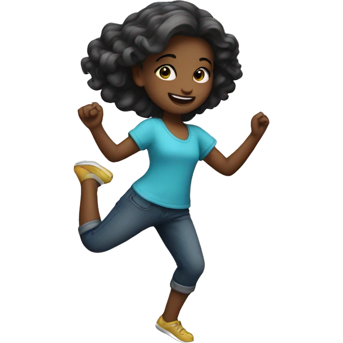 girl dancing emoji