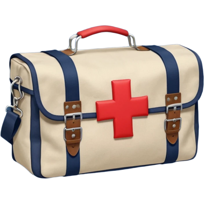 navy Medic bag emoji