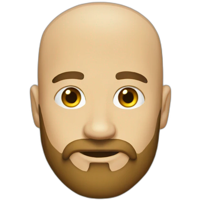 programmer-beard-bald emoji