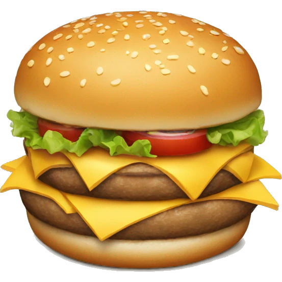 Burger  emoji
