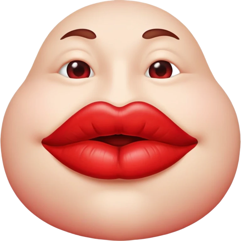 dick and lips emoji