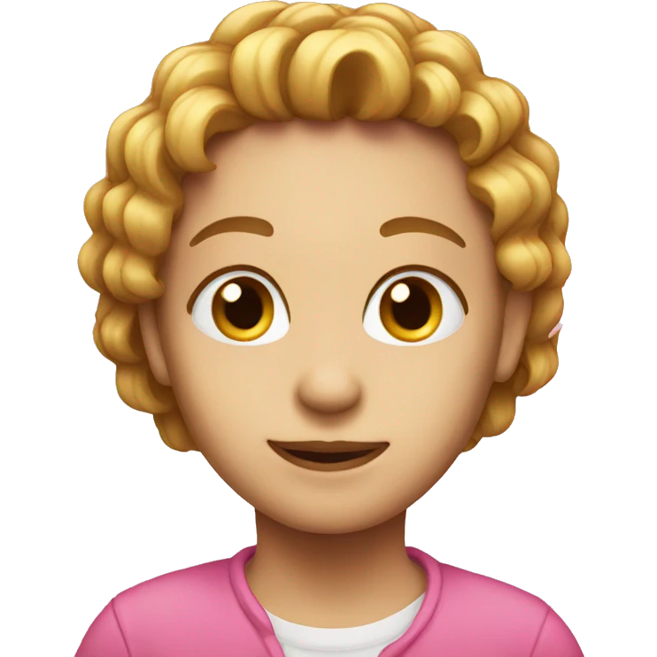 Pink emoji