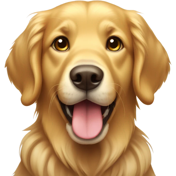 golden retriever  emoji
