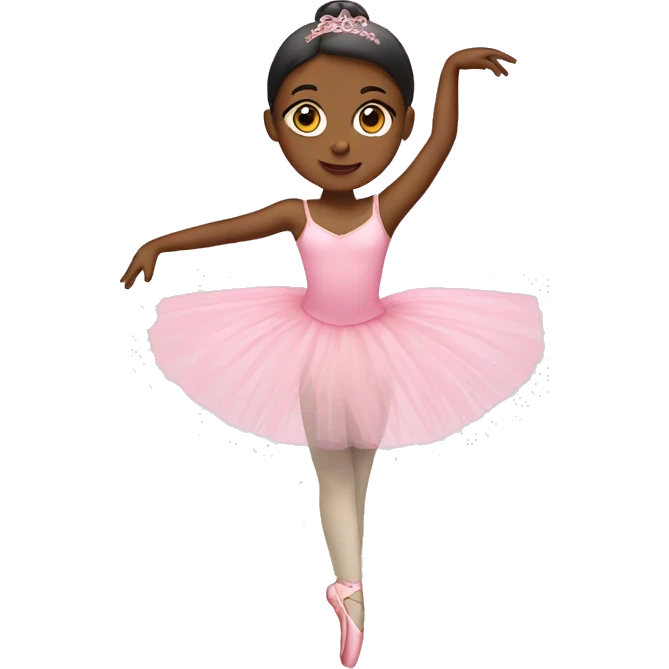 pink ballerina emoji