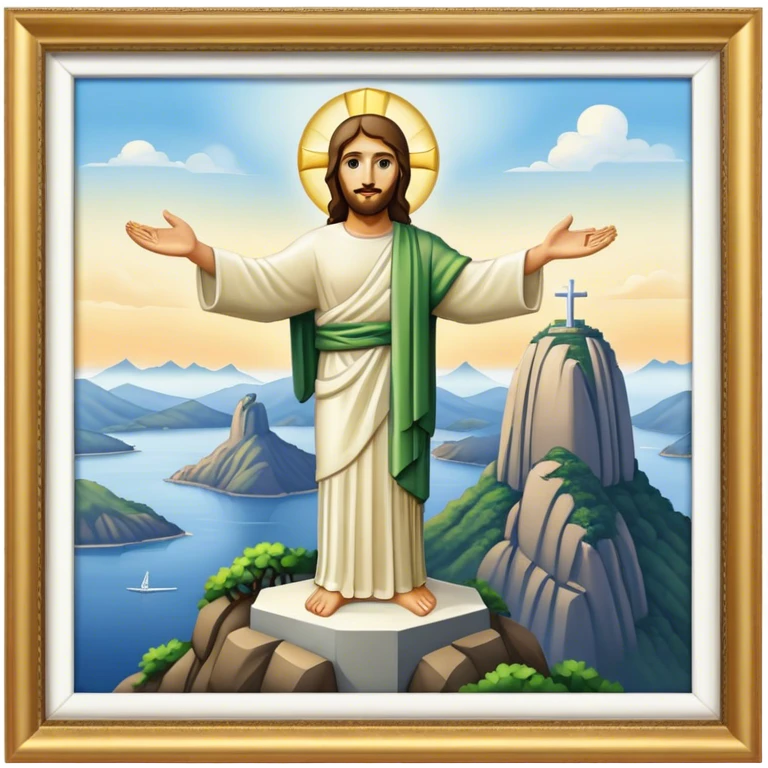 Christ the Redeemer emoji