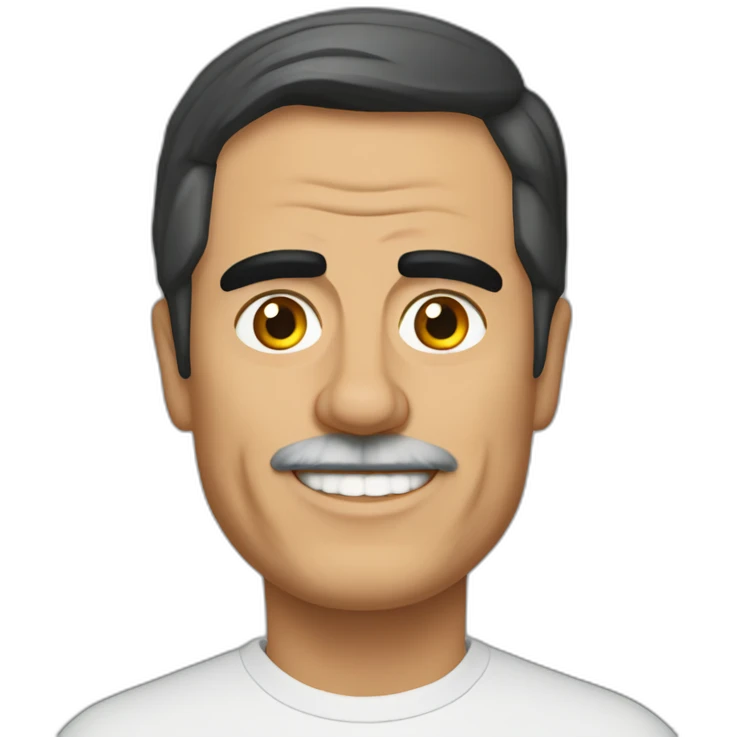 Pedro sanchez con vigote emoji