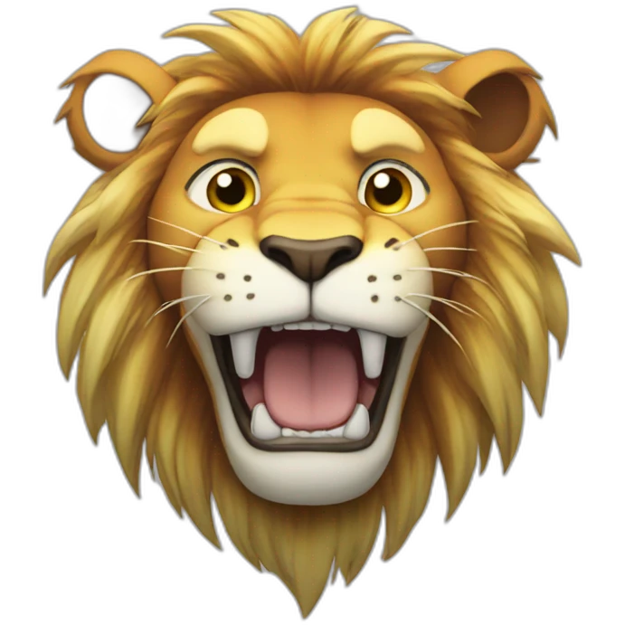Luffy lion emoji
