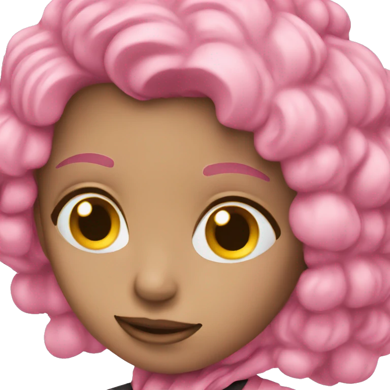 Pink label emoji