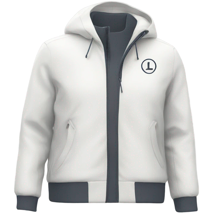 Lululemon white jacket emoji