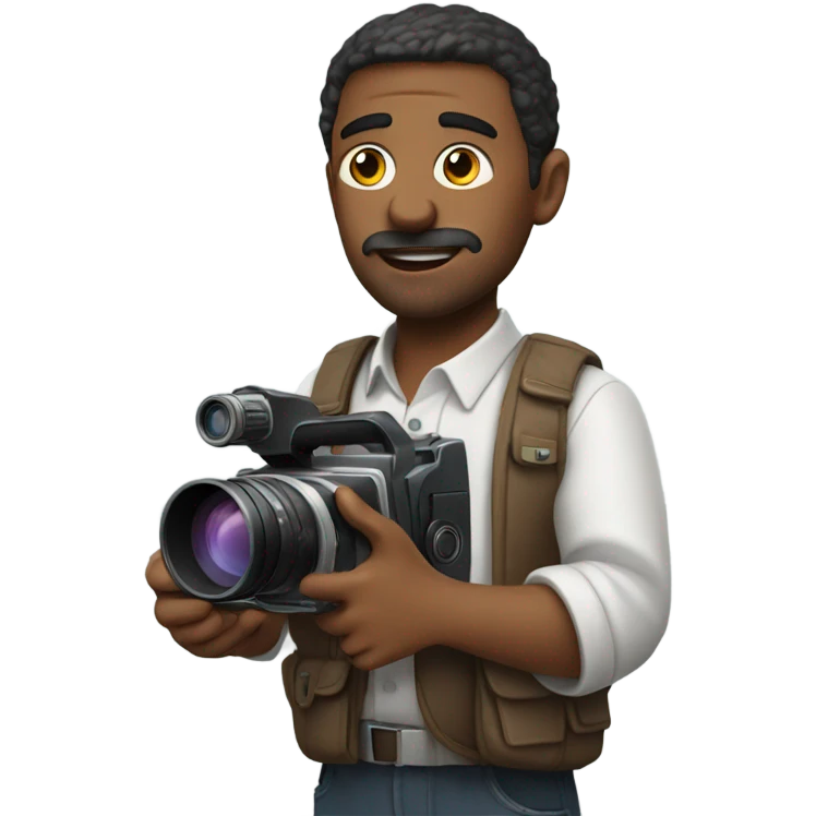 man making film emoji