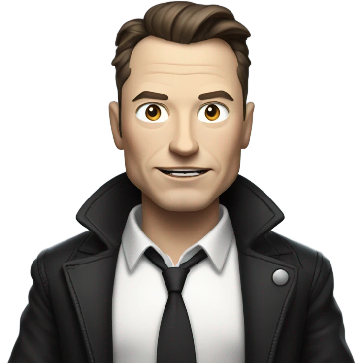 Evil Elon musk emoji
