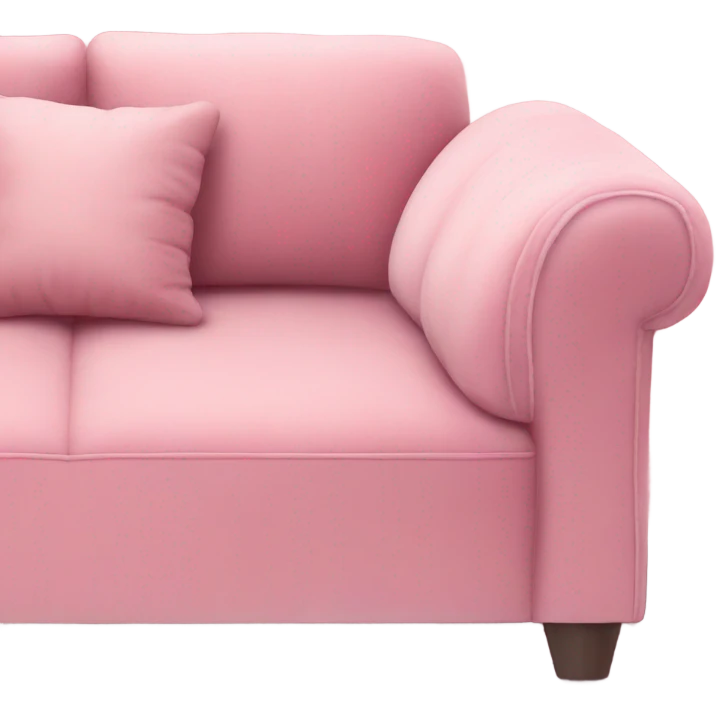 Pink sofá emoji