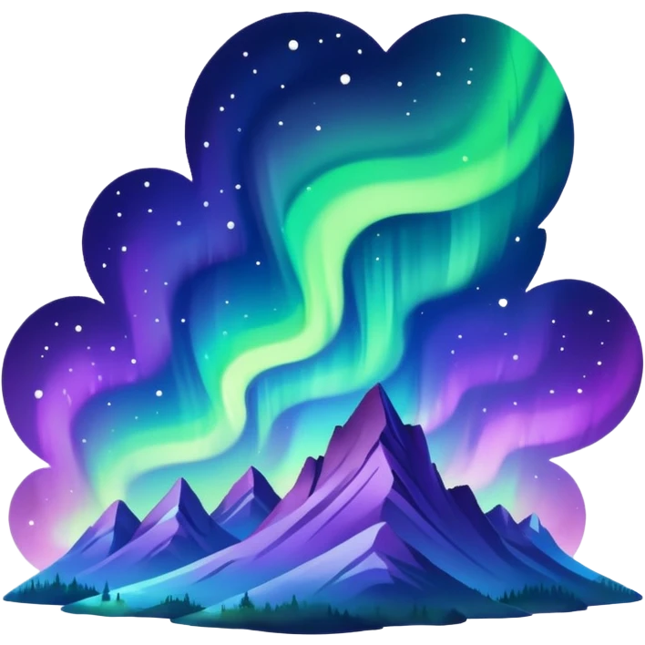 northern lights emoji