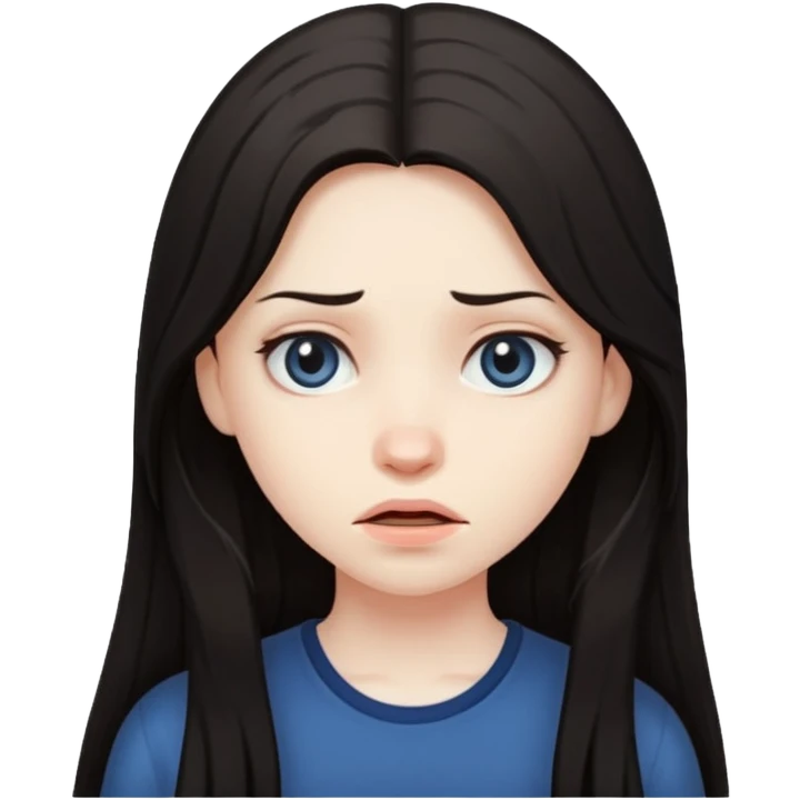 gurl strangling her self  emoji