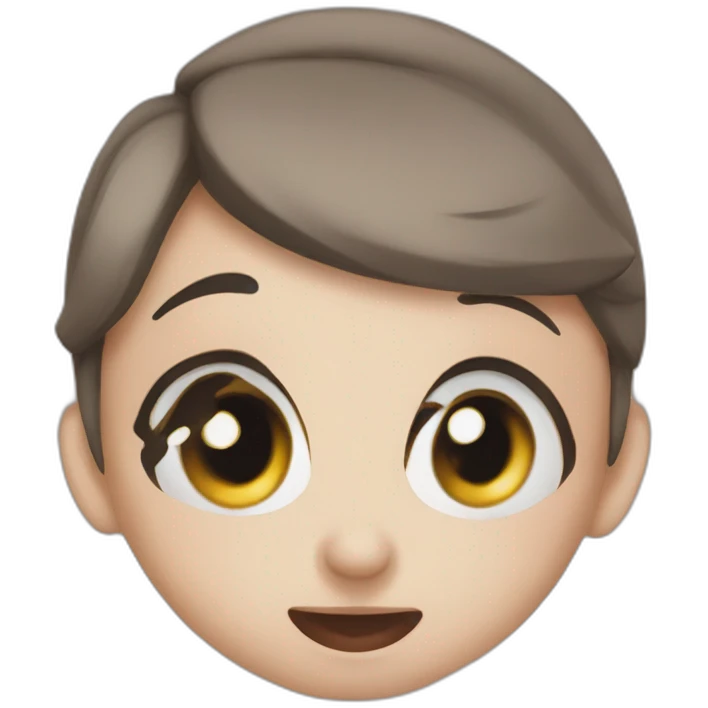 Mila shouts at Dima emoji