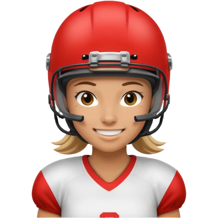 Football Players, Female player emoji