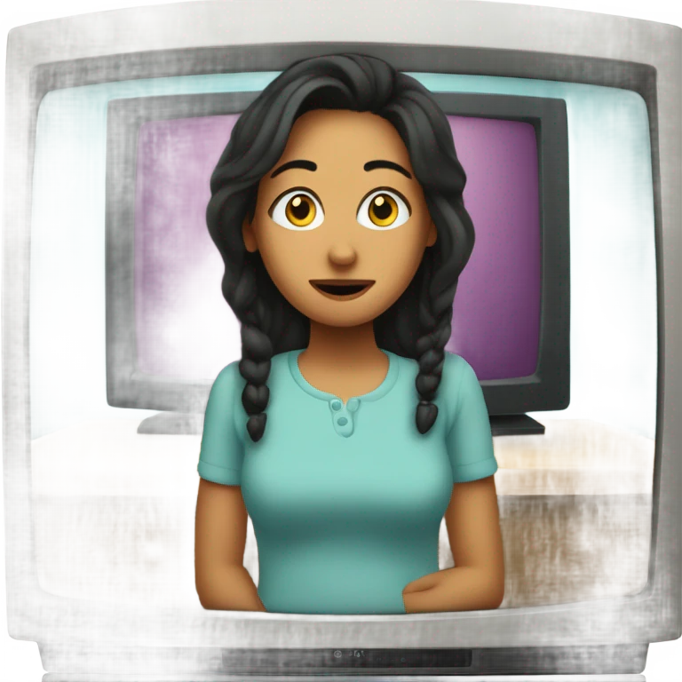 isabella going through tv emoji