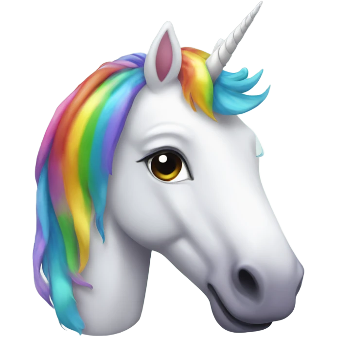 rainbow unicorn emoji