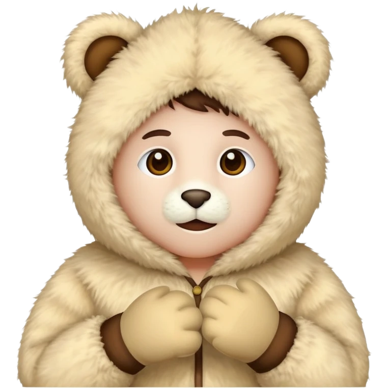 undercover stuffed animal person emoji