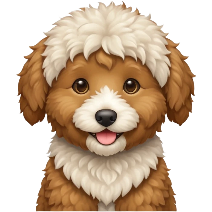 mini Goldendoodle  emoji