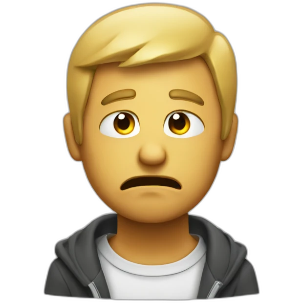 Fuming emoji