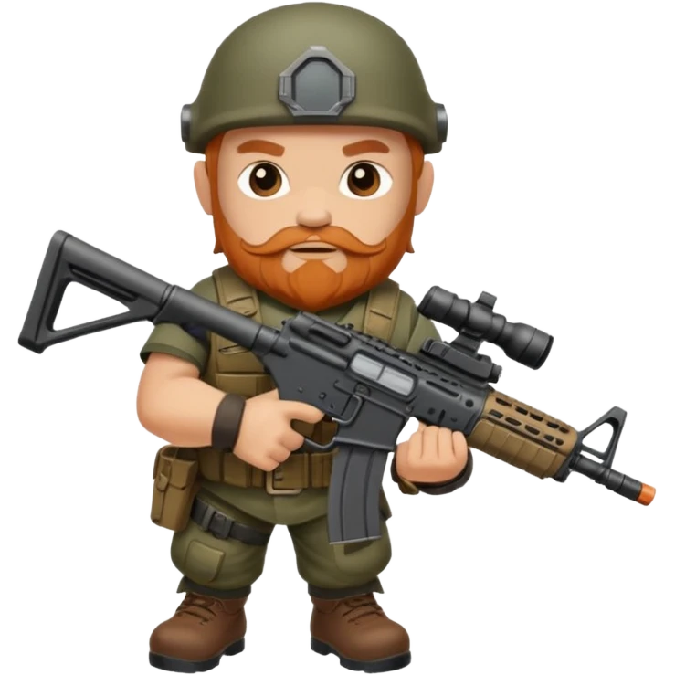 Call of duty dwarf ar-15 emoji