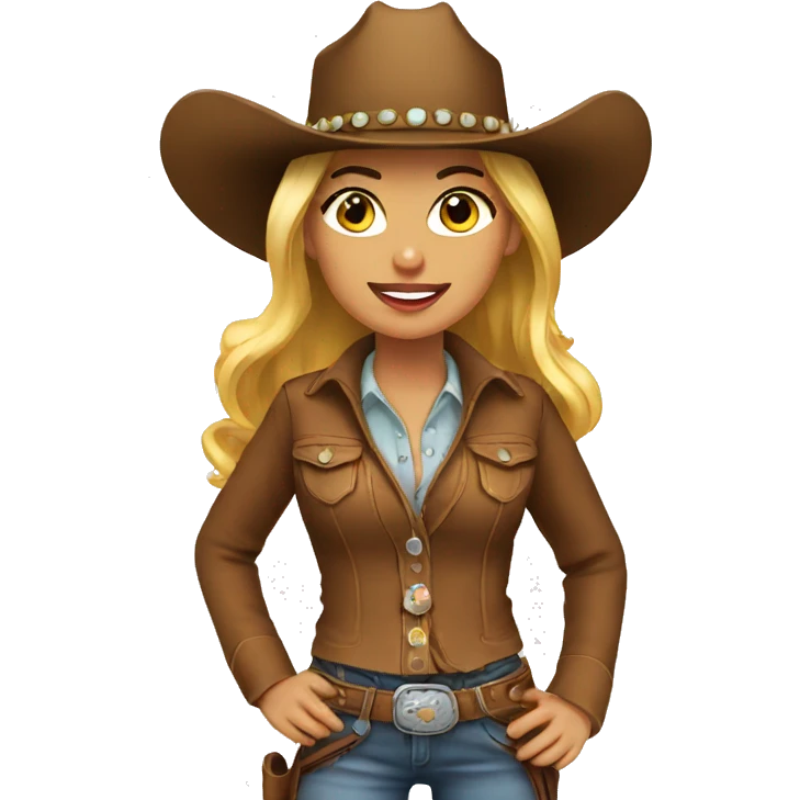 Cowgirl emoji