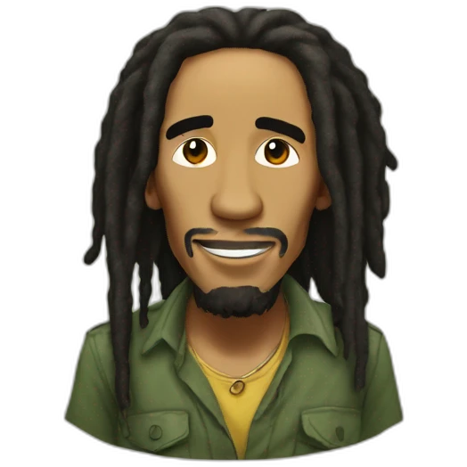Bob Marley emoji