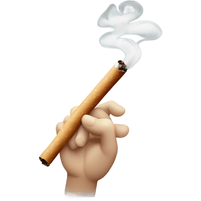 Me smoking weed emoji