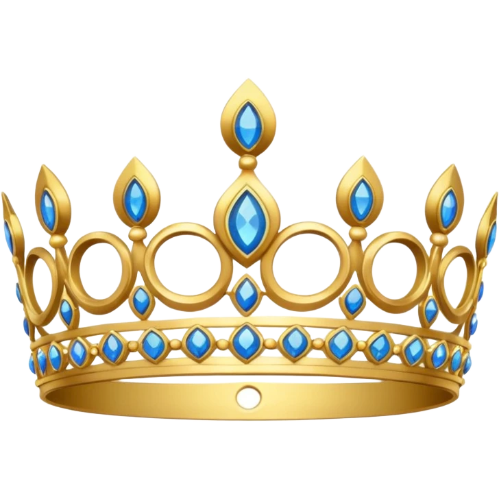 A royal tiara  emoji