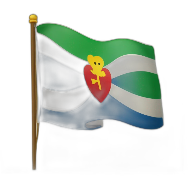 Nouveau drapeau de la Martinique emoji