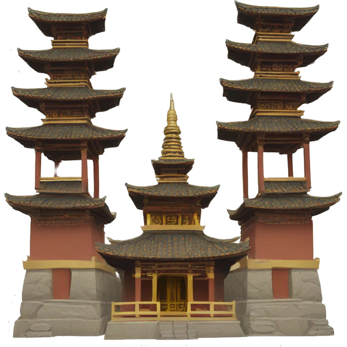 Buddhist temple emoji