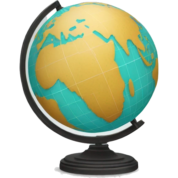 globe with meridians, website, web emoji