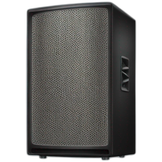 Large speakers tower emoji