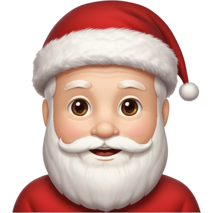 thinking santa emoji