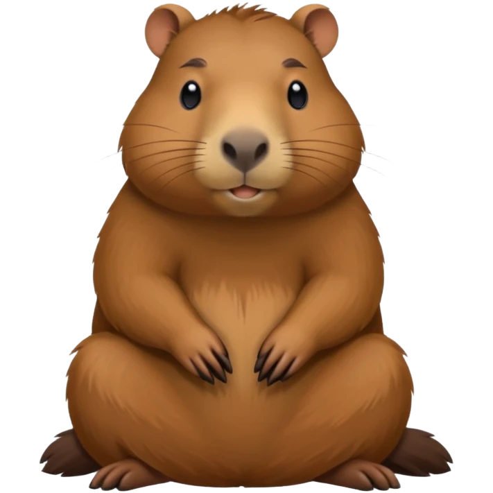 Capybara emoji