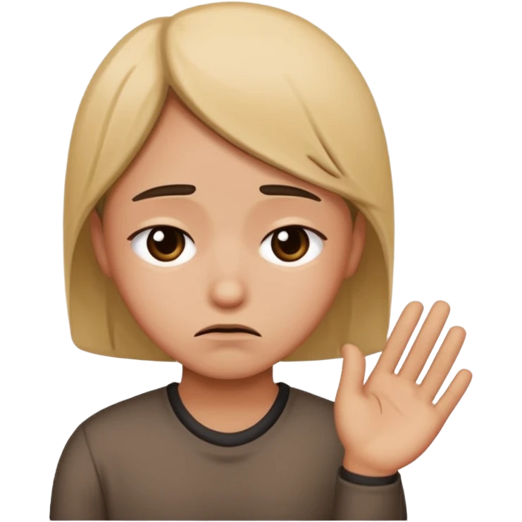 I’m Sorry ￼ emoji
