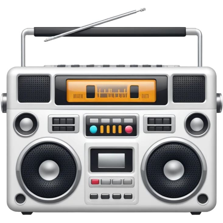 Белый Бумбокс emoji