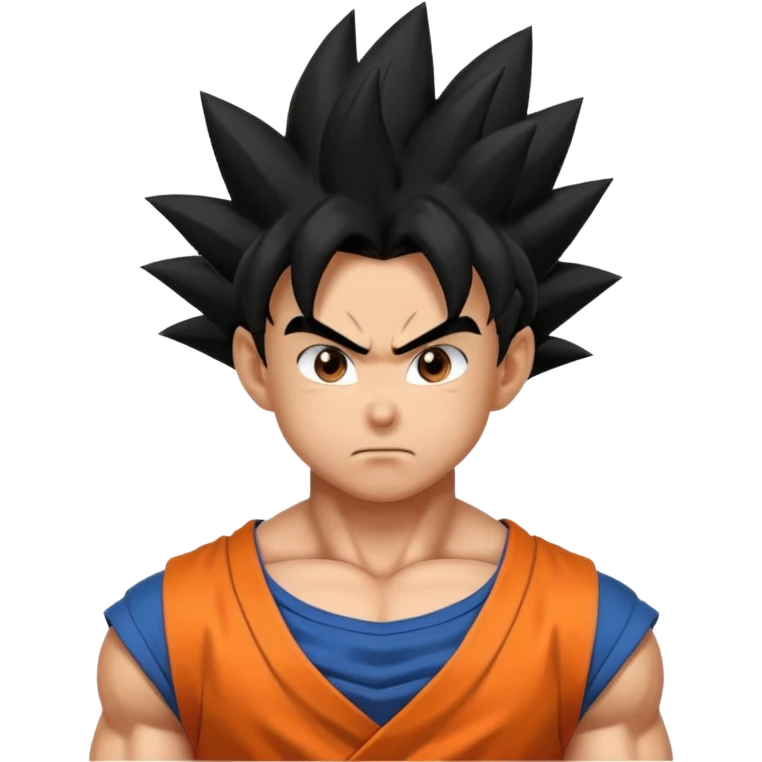 I need an emoji of character goku emoji