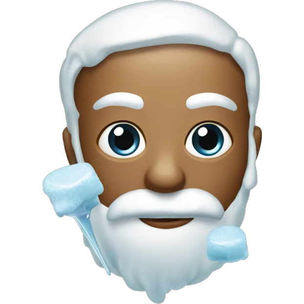 Rapaz com gelado  emoji